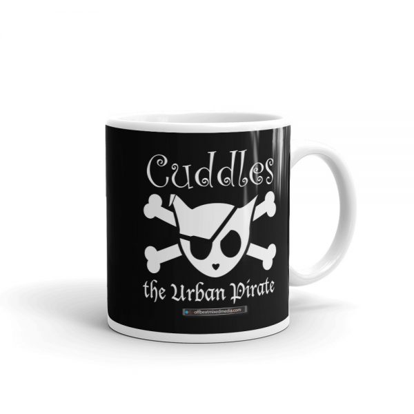 Cuddles the Urban Pirate Jolly Roger Mug (11 & 15 oz.)