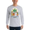 Offbeat Mixed Media Four Religious Porpoises Long Sleeve T-Shirt - Image 6