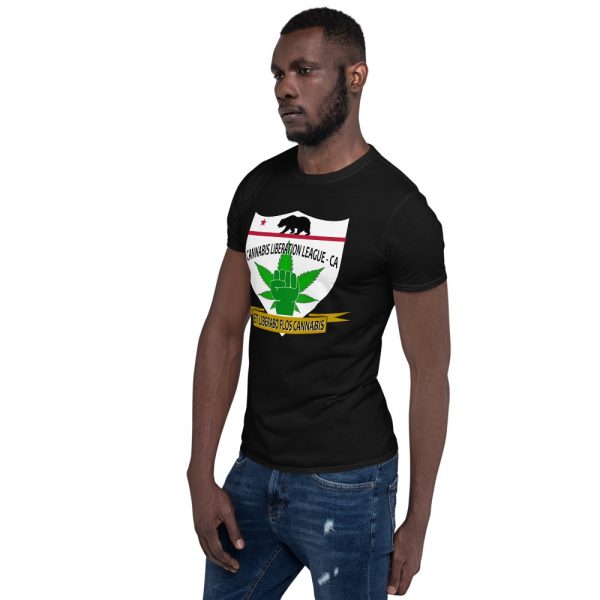 Cannabis Liberation League - CA Short-Sleeve Unisex T-Shirt - Image 6