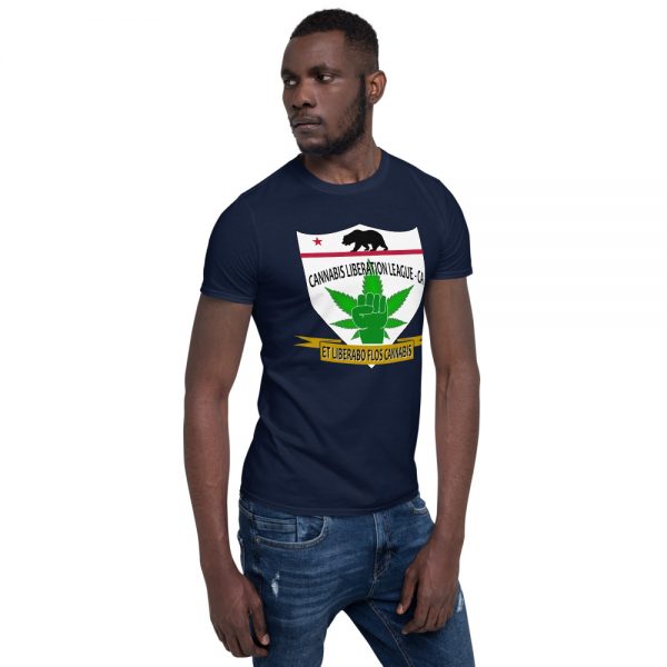 Cannabis Liberation League - CA Short-Sleeve Unisex T-Shirt - Image 8