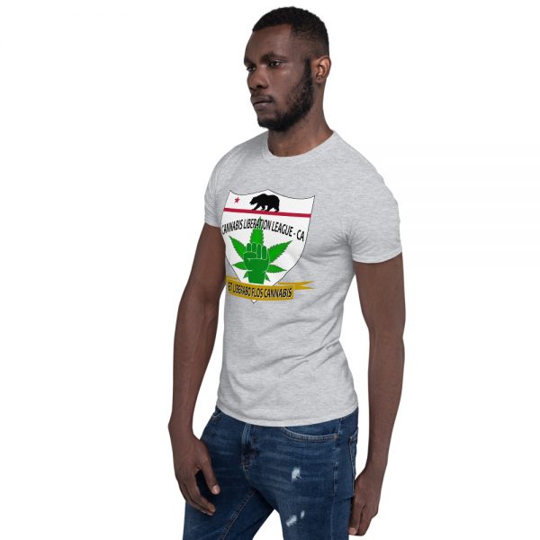 Cannabis Liberation League - CA Short-Sleeve Unisex T-Shirt - Image 15