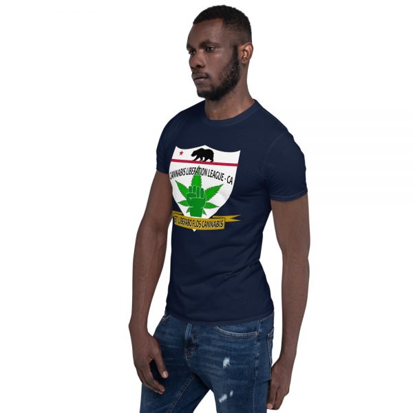 Cannabis Liberation League - CA Short-Sleeve Unisex T-Shirt - Image 9