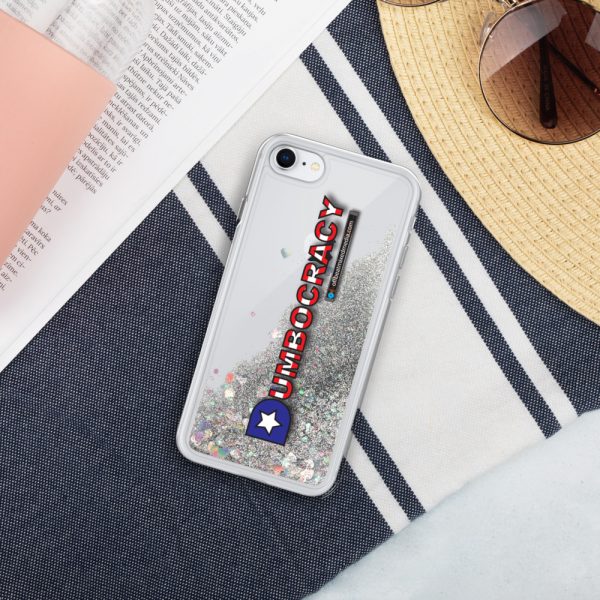 Dumbocracy Liquid Glitter Phone Case