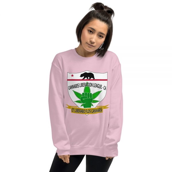 Cannabis Liberation League - CA Unisex Sweatshirt - Image 10