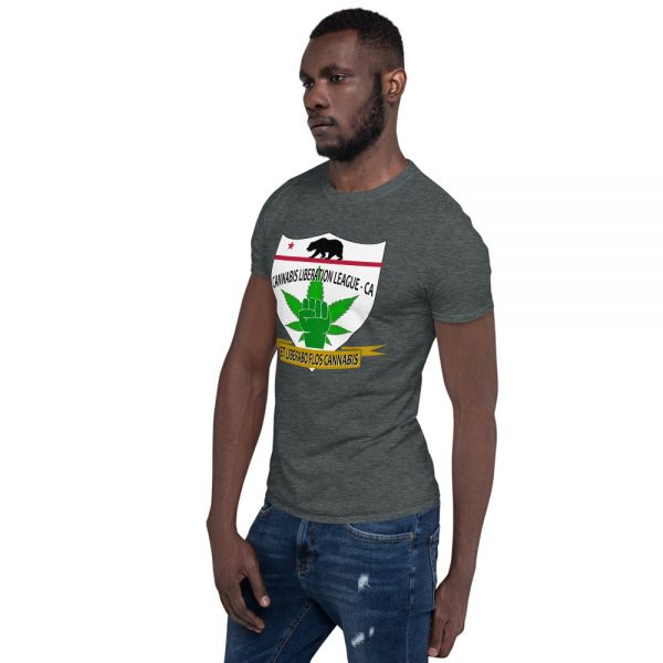 Cannabis Liberation League - CA Short-Sleeve Unisex T-Shirt - Image 12