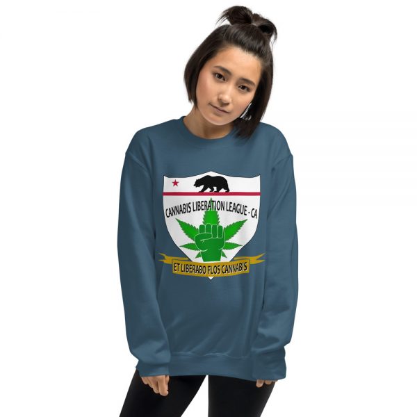 Cannabis Liberation League - CA Unisex Sweatshirt - Image 6