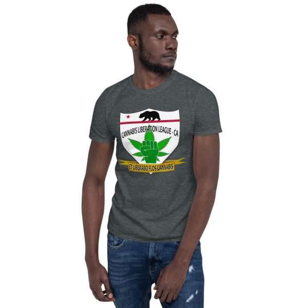 Cannabis Liberation League - CA Short-Sleeve Unisex T-Shirt - Image 10