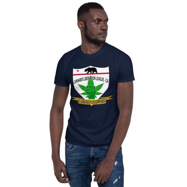 Cannabis Liberation League - CA Short-Sleeve Unisex T-Shirt - Image 7