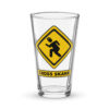 Cross Skank Shaker pint glass